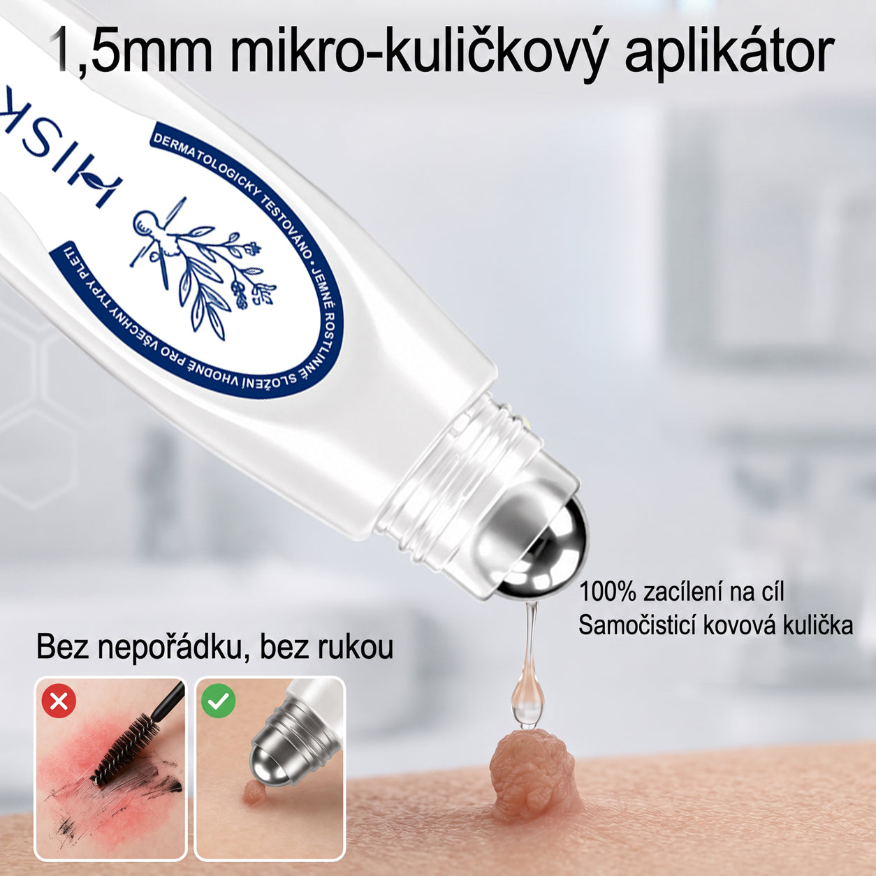🎁 Počkejte! Přidejte si ještě jeden Hiskin® rollerball se slevou 50 %
