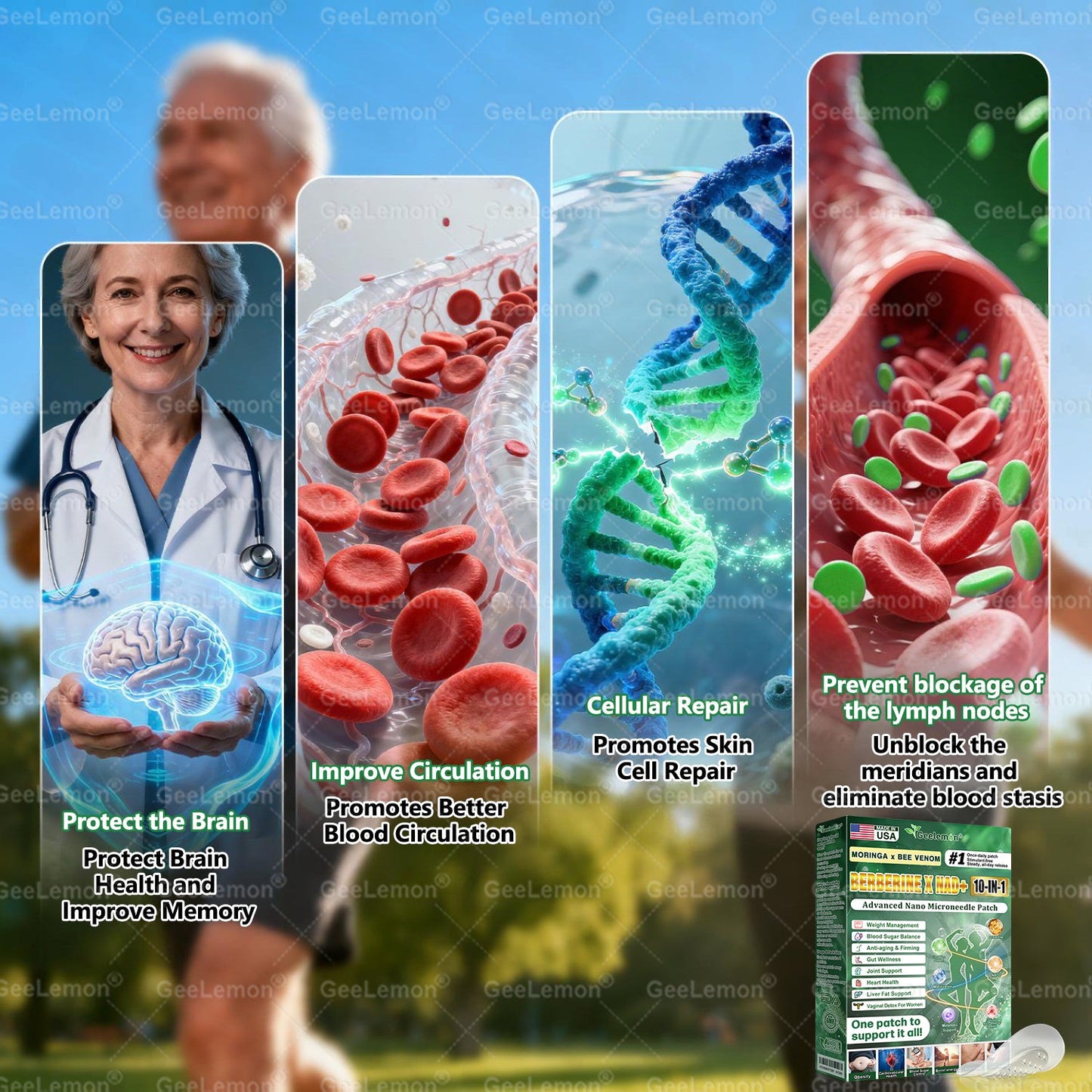 𝐎𝐟𝐟𝐢𝐜𝐢𝐚𝐥 𝐔𝐒 𝐒𝐭𝐨𝐫𝐞 🇺🇸  | 🧑‍⚕️𝐆𝐞𝐞𝐋𝐞𝐦𝐨𝐧® Moringa · Berberine × NAD+ 𝟏𝟎-𝐢𝐧-𝟏 𝐀𝐝𝐯𝐚𝐧𝐜𝐞𝐝 𝐍𝐚𝐧𝐨 𝐌𝐢𝐜𝐫𝐨𝐧𝐞𝐞𝐝𝐥𝐞 𝐏𝐚𝐭𝐜𝐡 — 𝐎𝐧𝐜𝐞 𝐃𝐚𝐢𝐥𝐲, 𝐕𝐢𝐬𝐢𝐛𝐥𝐞 𝐑𝐞𝐬𝐮𝐥𝐭𝐬 𝐢𝐧 𝟕 𝐃𝐚𝐲𝐬