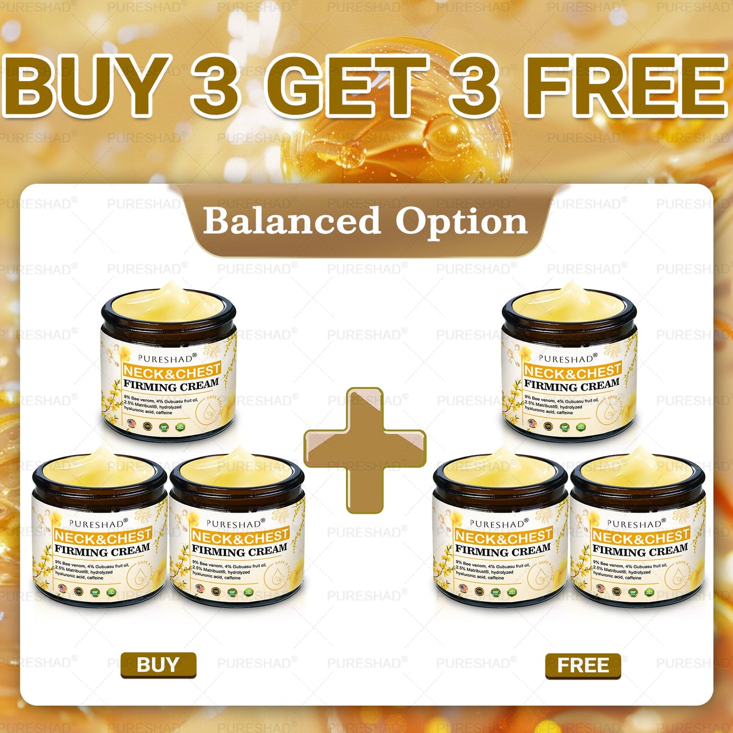 𝐌𝐚𝐝𝐞 𝐚𝐧𝐝 𝐒𝐡𝐢𝐩𝐩𝐞𝐝 𝐟𝐫𝐨𝐦 𝐔𝐒𝐀 ✨𝗣𝘂𝗿𝗲𝐒𝐡𝐚𝐝𝐞® 𝐍𝐞𝐜𝐤 & 𝐂𝐡𝐞𝐬𝐭 𝐅𝐢𝐫𝐦𝐢𝐧𝐠 𝐀𝐠𝐞 𝐑𝐞𝐧𝐞𝐰 𝐂𝐫𝐞𝐚𝐦