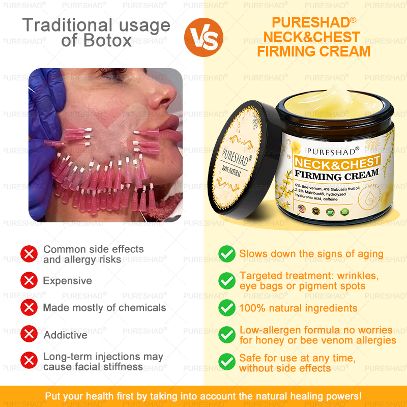 𝐌𝐚𝐝𝐞 𝐚𝐧𝐝 𝐒𝐡𝐢𝐩𝐩𝐞𝐝 𝐟𝐫𝐨𝐦 𝐔𝐒𝐀 ✨𝗣𝘂𝗿𝗲𝐒𝐡𝐚𝐝𝐞® 𝐍𝐞𝐜𝐤 & 𝐂𝐡𝐞𝐬𝐭 𝐅𝐢𝐫𝐦𝐢𝐧𝐠 𝐀𝐠𝐞 𝐑𝐞𝐧𝐞𝐰 𝐂𝐫𝐞𝐚𝐦