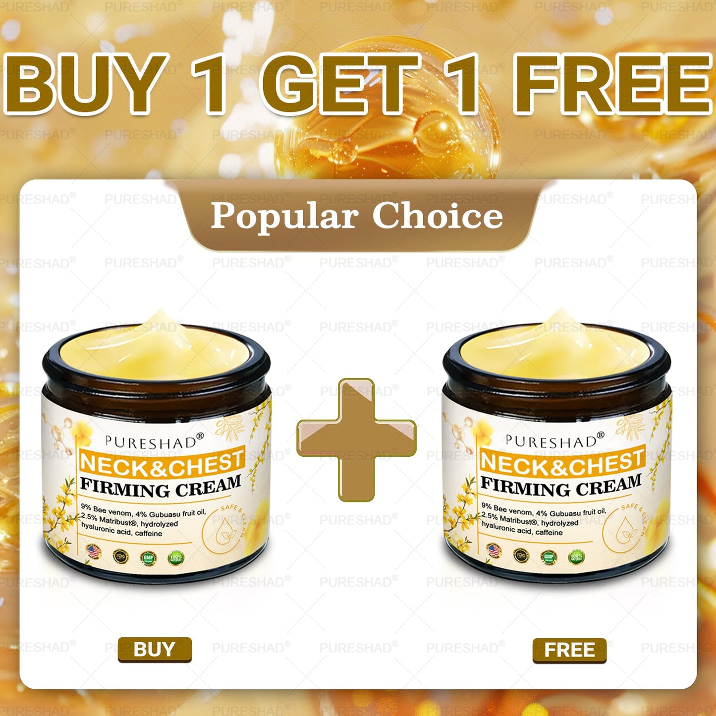 𝐌𝐚𝐝𝐞 𝐚𝐧𝐝 𝐒𝐡𝐢𝐩𝐩𝐞𝐝 𝐟𝐫𝐨𝐦 𝐔𝐒𝐀 ✨𝗣𝘂𝗿𝗲𝐒𝐡𝐚𝐝𝐞® 𝐍𝐞𝐜𝐤 & 𝐂𝐡𝐞𝐬𝐭 𝐅𝐢𝐫𝐦𝐢𝐧𝐠 𝐀𝐠𝐞 𝐑𝐞𝐧𝐞𝐰 𝐂𝐫𝐞𝐚𝐦