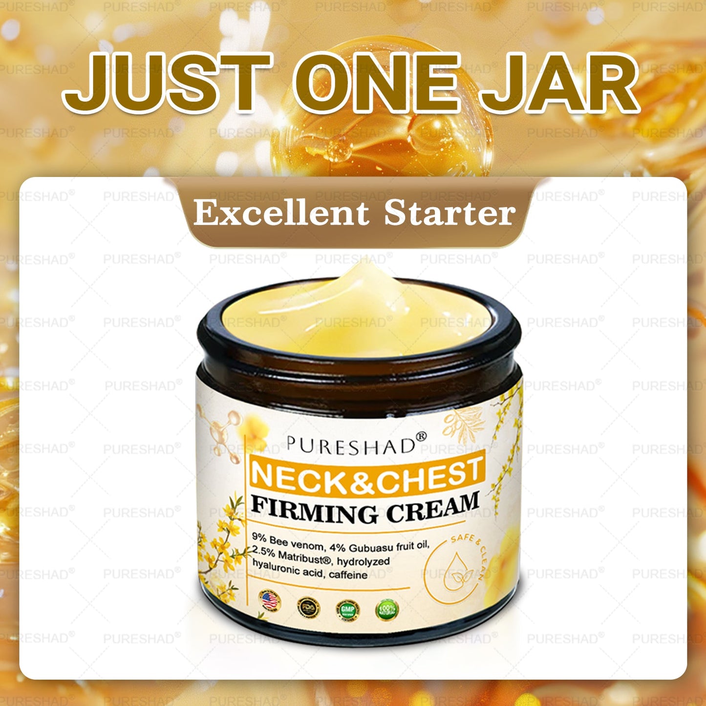 𝐌𝐚𝐝𝐞 𝐚𝐧𝐝 𝐒𝐡𝐢𝐩𝐩𝐞𝐝 𝐟𝐫𝐨𝐦 𝐔𝐒𝐀 ✨𝗣𝘂𝗿𝗲𝐒𝐡𝐚𝐝𝐞® 𝐍𝐞𝐜𝐤 & 𝐂𝐡𝐞𝐬𝐭 𝐅𝐢𝐫𝐦𝐢𝐧𝐠 𝐀𝐠𝐞 𝐑𝐞𝐧𝐞𝐰 𝐂𝐫𝐞𝐚𝐦